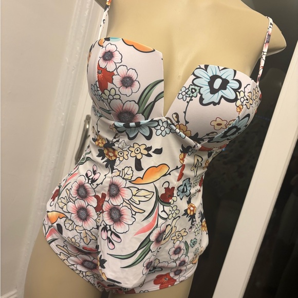 Floral Print Women's Bikini - Picture 7 of 8